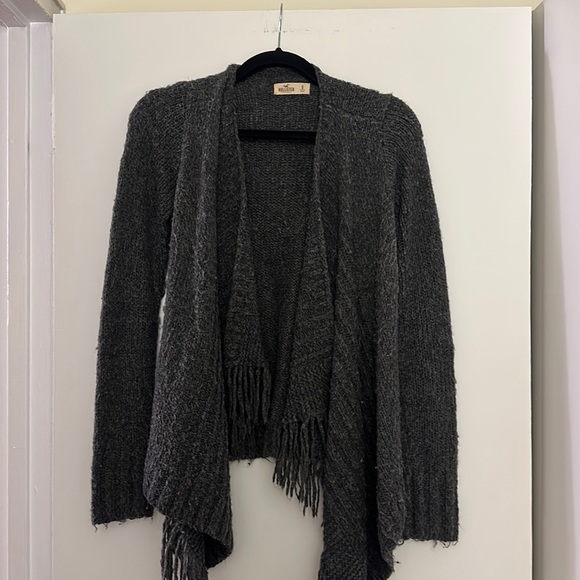 Hollister Gray Cardigan - Picture 1 of 2